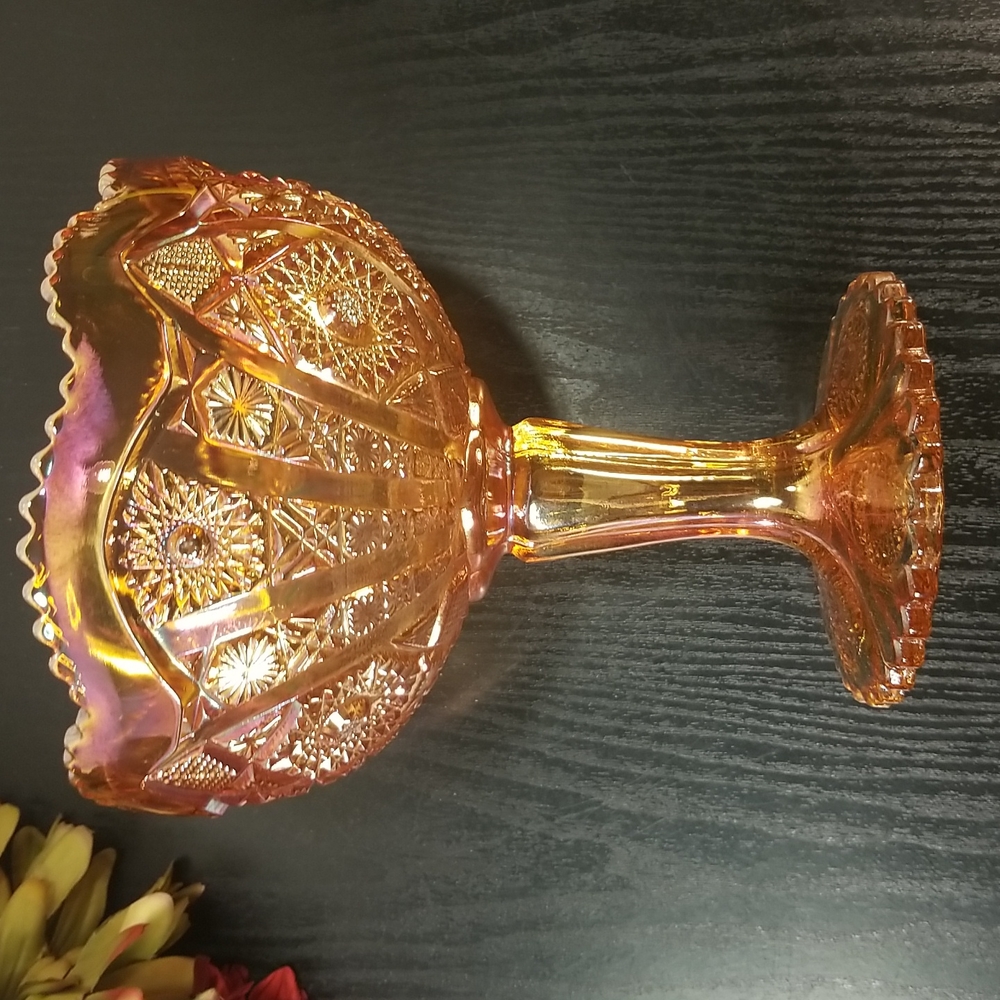 Imperial Marigold Carnival Compote - Picture 4 of 8